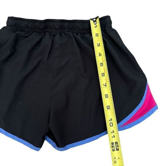 UNDER ARMOUR Black, Purple, & Pink Semi Fitted Athletic Shorts Size XS - Picture 5 of 6